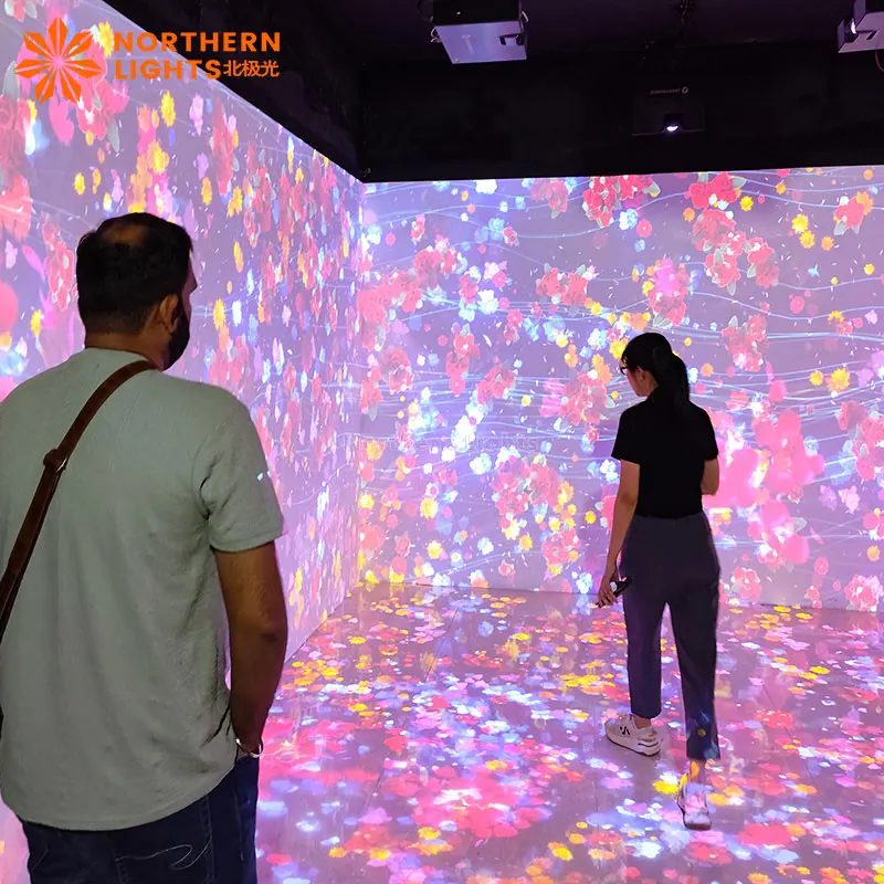 Enhance Museum Displays and Events with Immersive Experiences 360-degree Immersive cave Projection Interactive digital projector