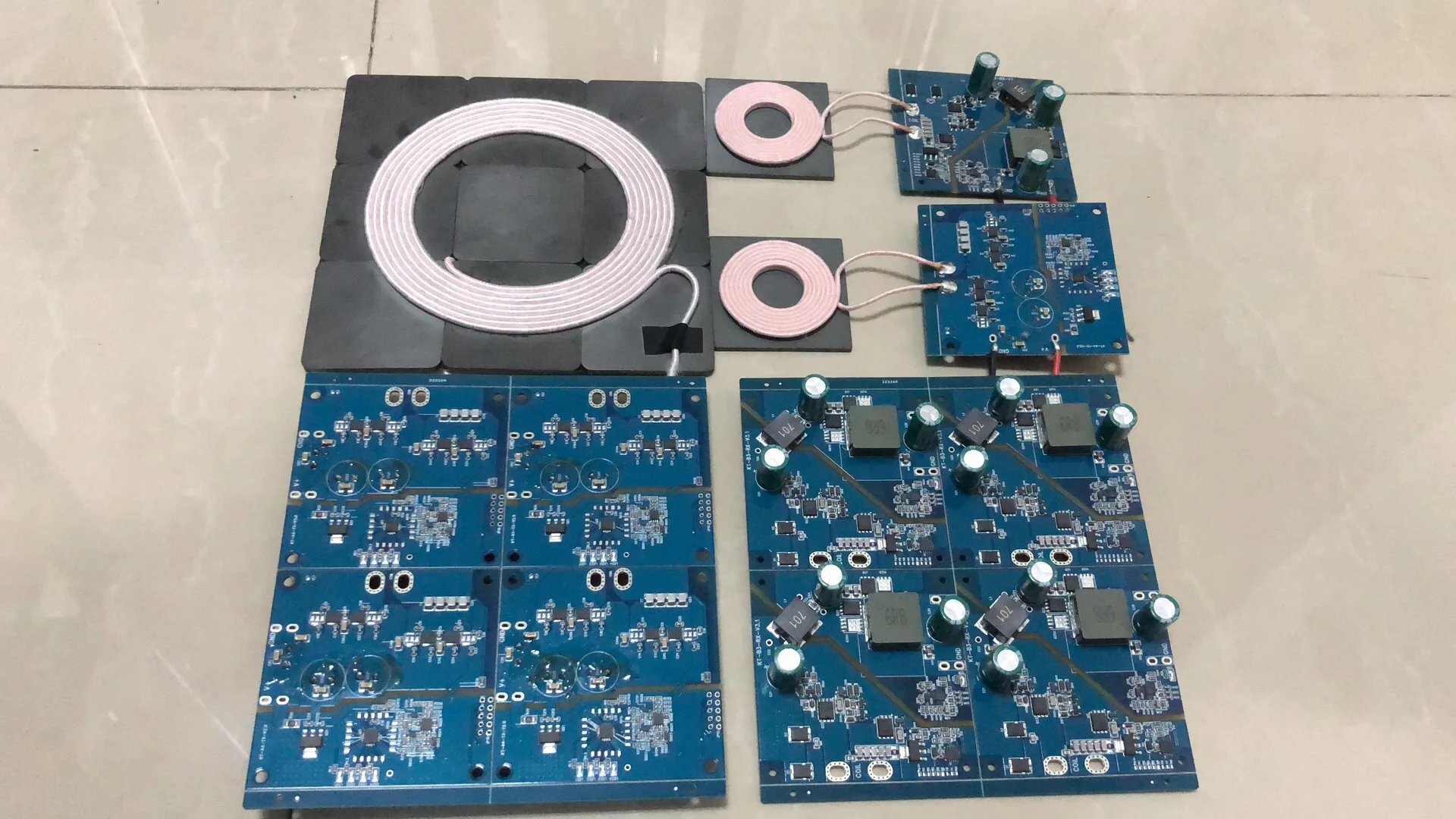 High Power 100W -200W Wireless Transmitter PCBA Circuit Board Wireless Charging Module For Latop Cooker