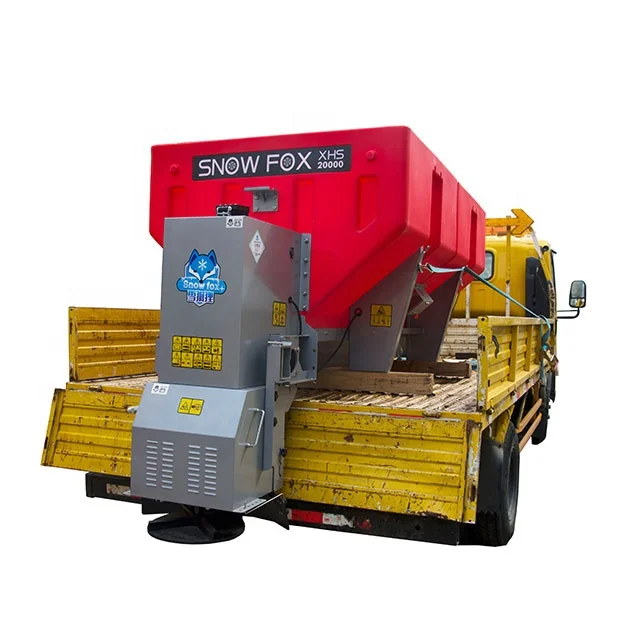 SNOW FOX atv tractor fertilizer spreader for sale salt spreader XHS-20000