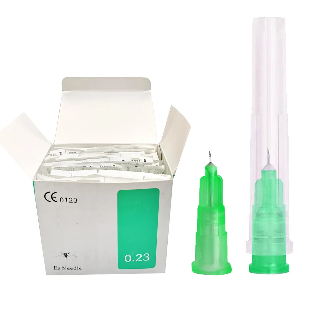 2020 микро игла 32 г 4 мм Острая Игла для дермальных наполнителей