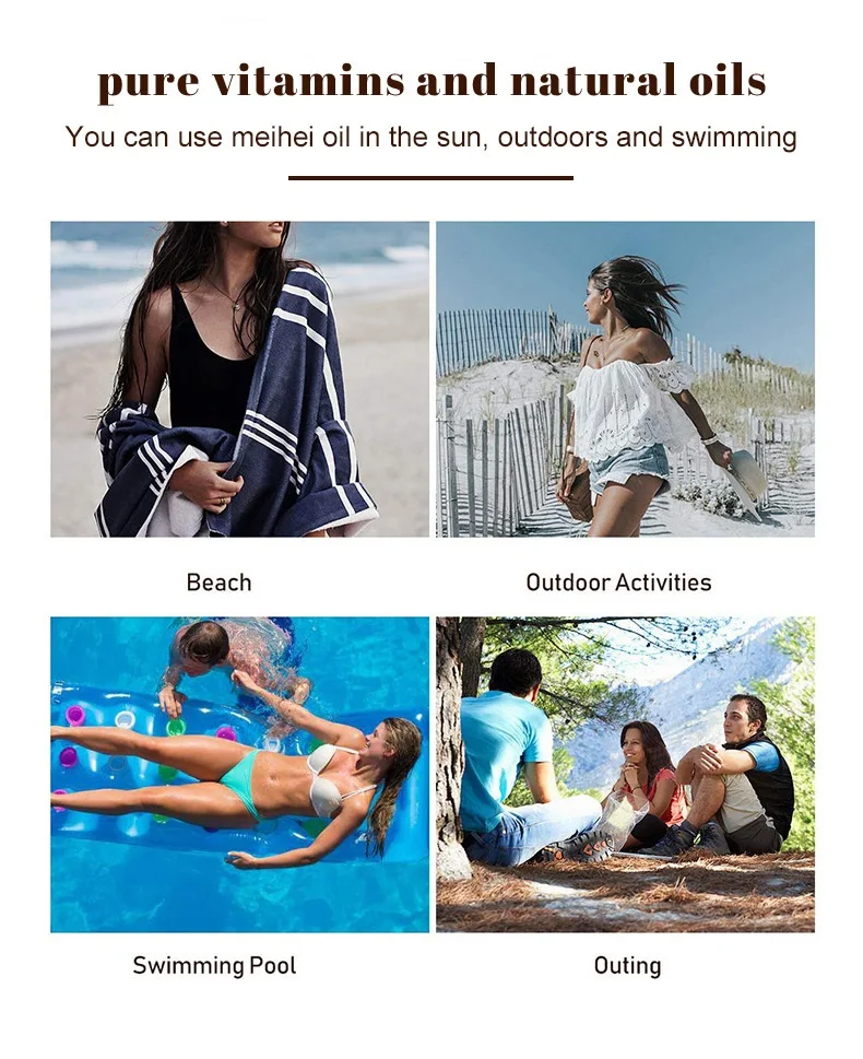 Organic OEM/ODM Private Label Tanning set kit Oil Spray Self Tanner Cream Lotion OEM Sunscreen Tanning Oil Drops