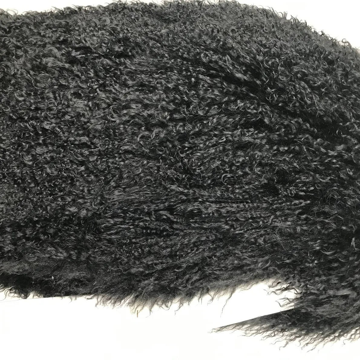 Custom Classic design Long style  Mongolian lamb fur vest women winter real sheep fur MONGOLIAN LAMB VEST for lady fashion