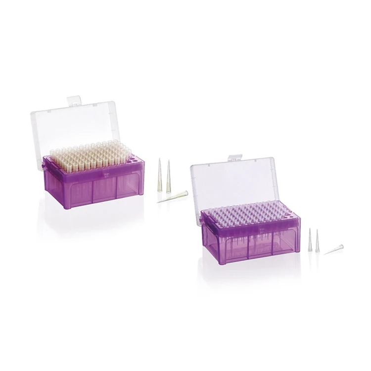 E.O sterile 96 wells pipette tip box for 200ul tips
