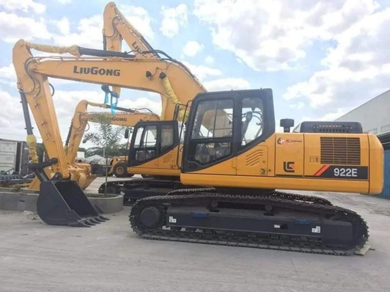 Гусеничный экскаватор Liugong 922E с хорошим состоянием 22-тонная гидравлическая землеройная машина