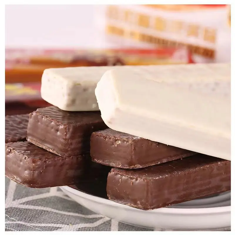 H wholesale 640g brand chinese biscuits wafer sticks milk biscuits market wafers cookies