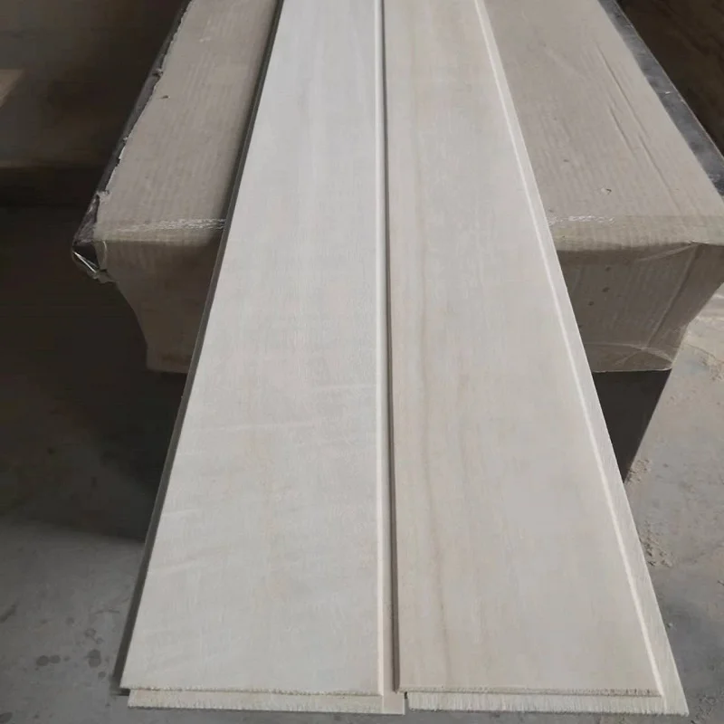 Sound Proof Tongue and Grooved Wood Panel Villa Exterior Wall Cladding