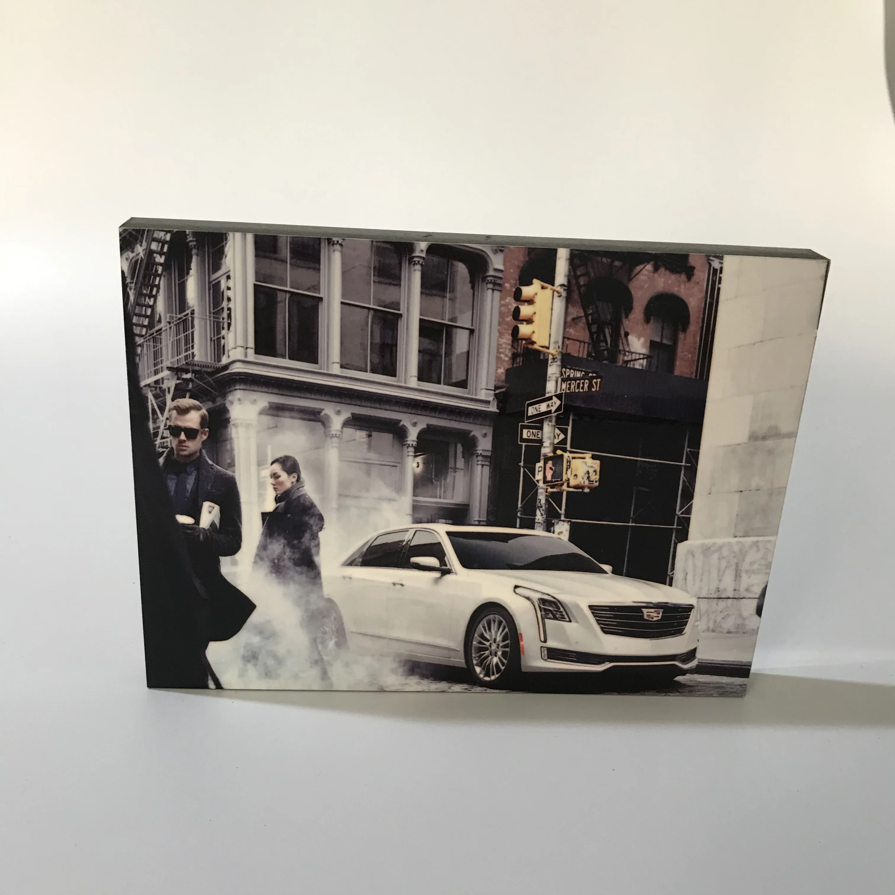 Wholesale New Trends 8*10 Inch Flower Shape Heat Press Easel Sublimation Mdf Photo Frame