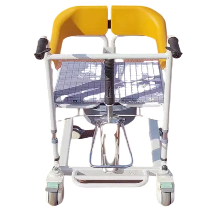 lift patient transfer hydraulic chair elderly toilet commode patient transfer lift chair patient transfer chair