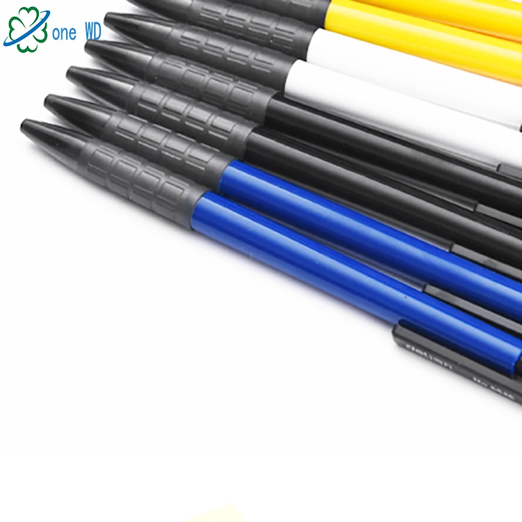 
Promotional customized logo multi color signed plastic bulk advertising gift ballpoint pens 