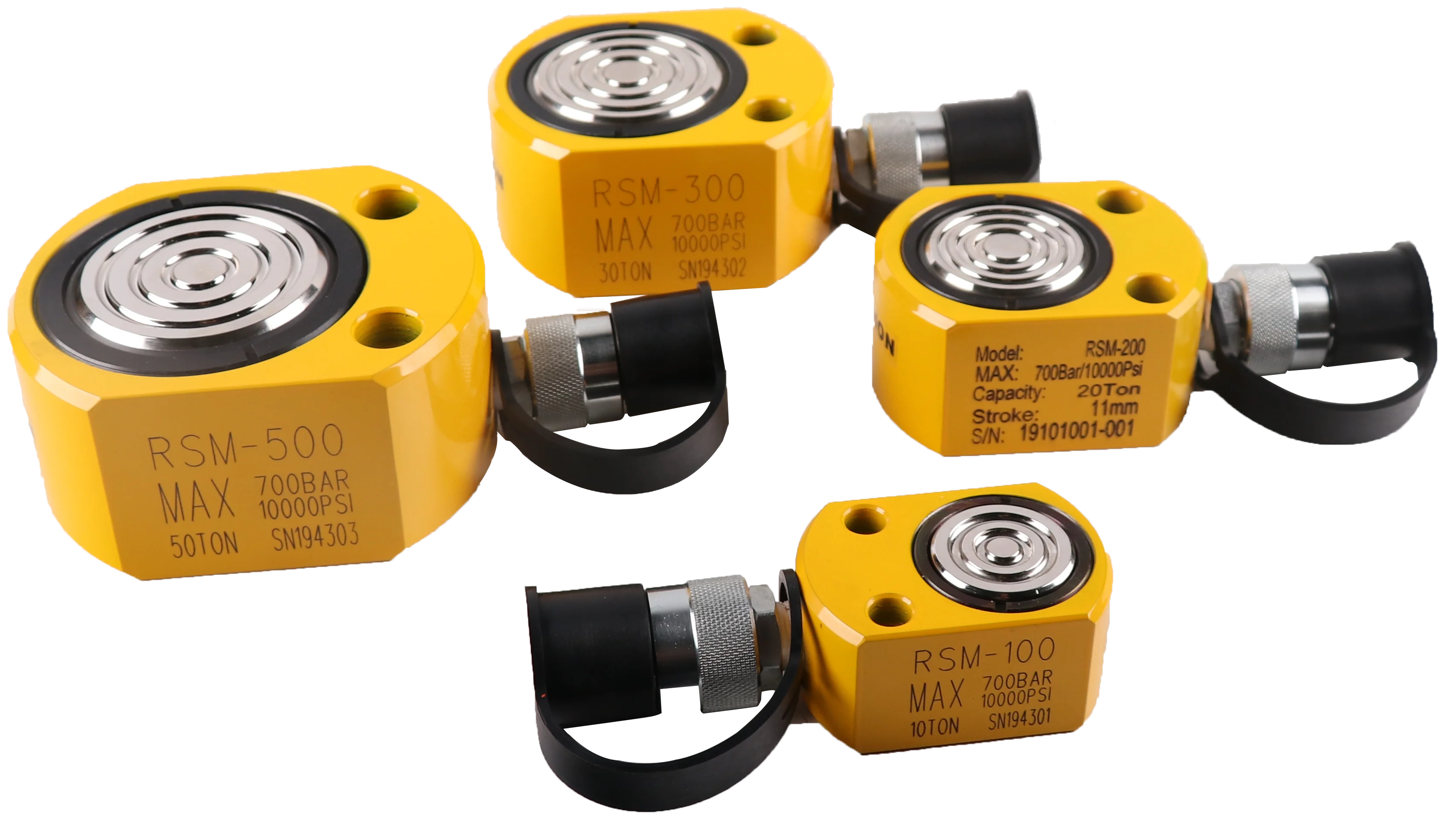 KSRSM-100 Single Acting Hydraulic Jack cylinder 10 ton hydraulic jack Cylinder Hydraulic Jacks 10 ton Hydraulic Bottle Jack
