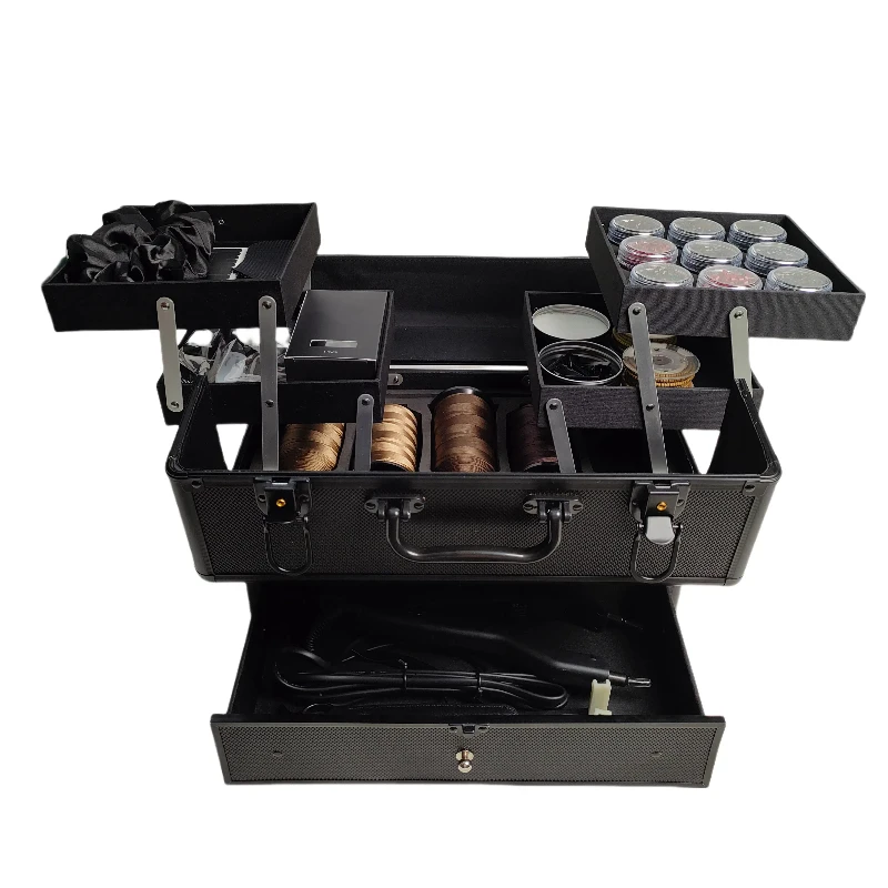 Factory Wholesale Hair Extension Tools Kit Tools For Professional Quality Hair Salon Tape in Press Removal Pliers Accessory Set