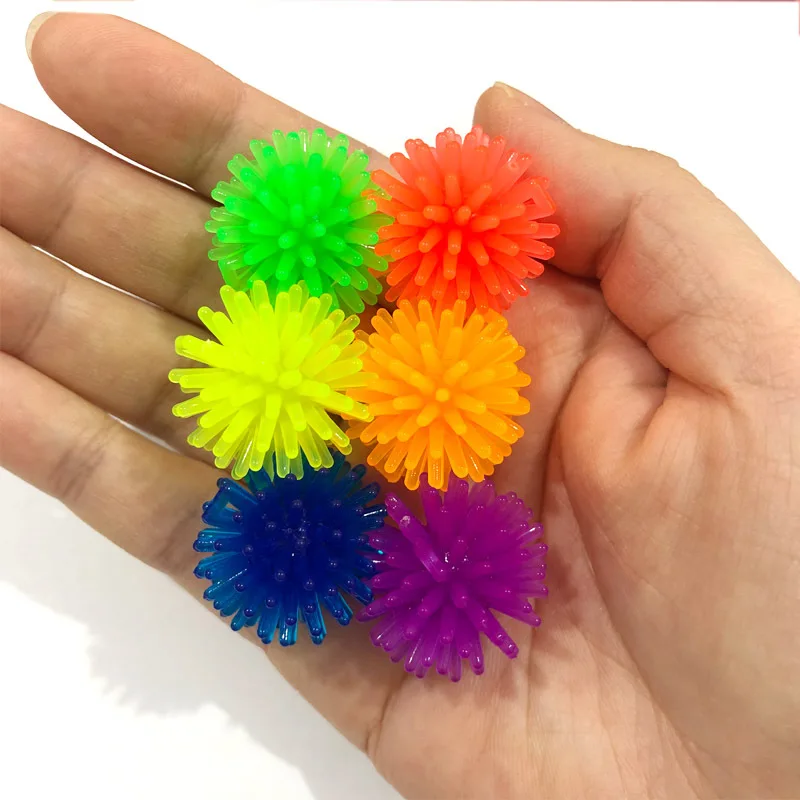 Other Novelty & Gag Toys Mini 2.5cm Hedgehog ball Yoga Foot Massage ball Burr Arbutus massage ball vent stress relief toy