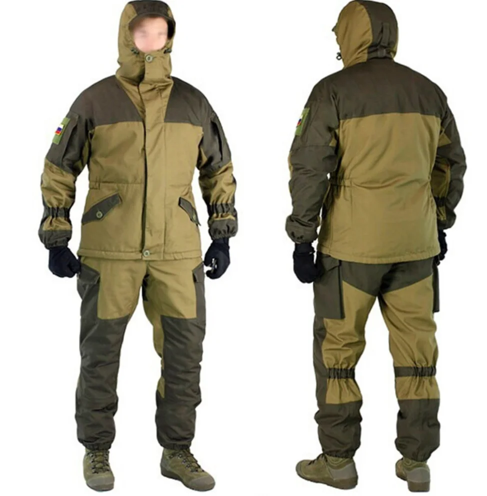 DFG03 Russia Outdoor Hunting GORKA-3 Fleece Suit camouflage uniforms patch clothes