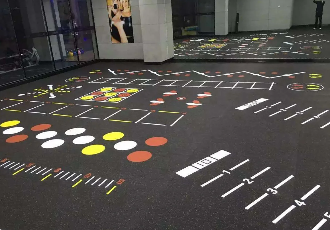UV Printed Patterns Rubber Rolls and Mats with Colorful Picture