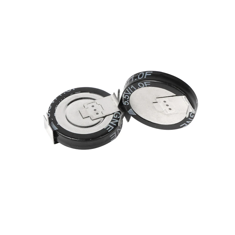JGNE Hot Sale Capacitor 1F 5.5V H type coin farad super capacitors for smart power grid