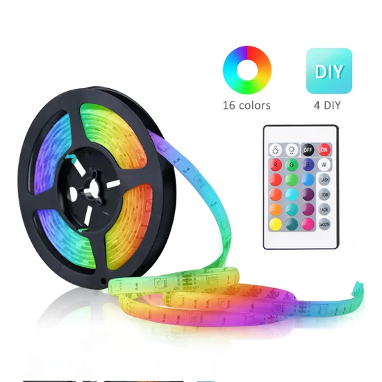 OEM ODM RGB инфракрасный пульт дистанционного управления TUYA WIFI 3.28ft 9.8ft 16.4ft длина DC12V SMD5050 светодиодная