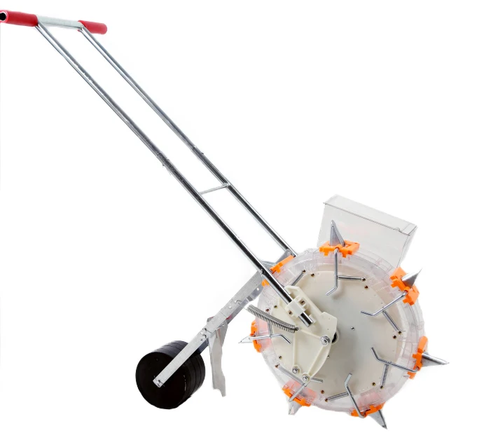 Hand push roller corn beans peanut grain seeding machine seed planter seeders Small farm planting