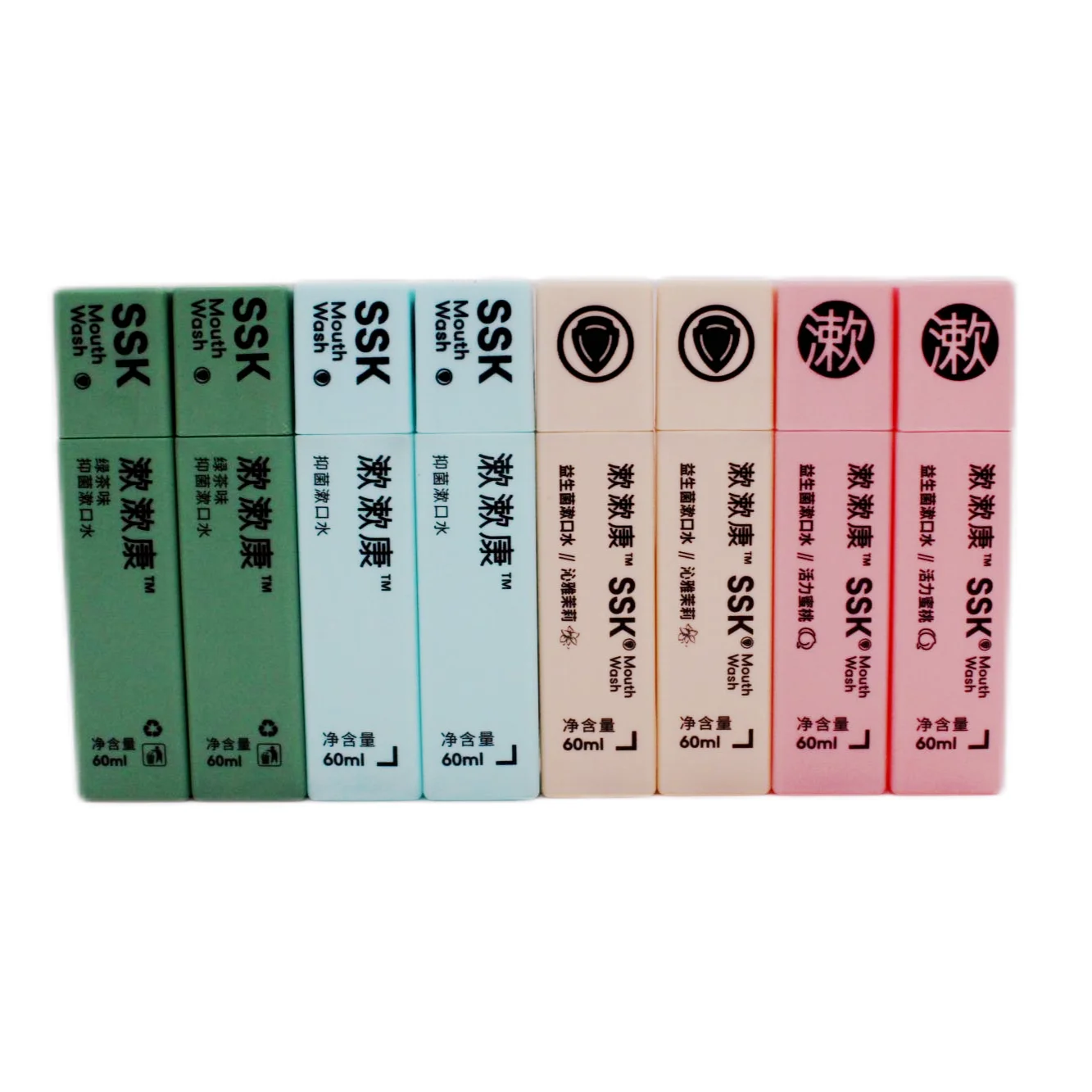 Plastic aseptic spray mouthwash after a meal Cool mint portable breath  whitening mouthwash to remove bad breath