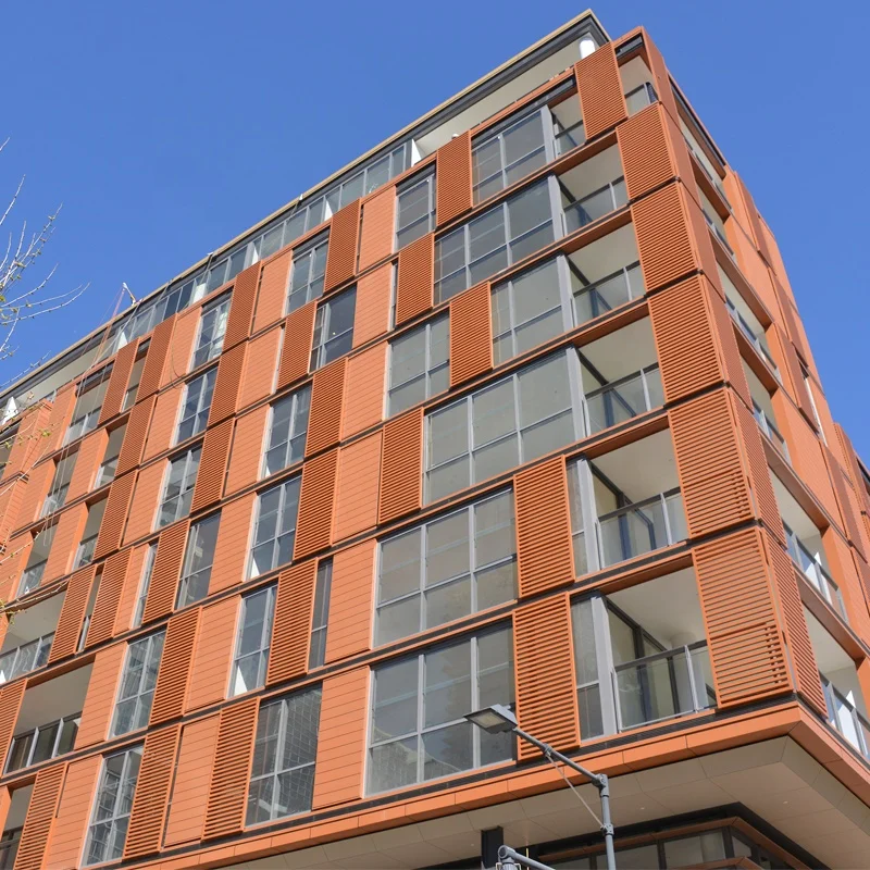 
Aluminium Sun Shutters Outdoor Sun Shade Sliding Louver Windows 