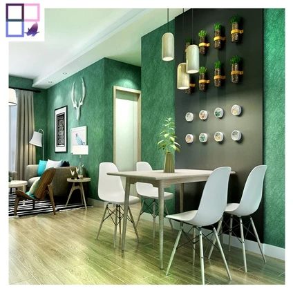 American style green Luxury Home Textile other Wall paper silk non woven  fabric wallpapers