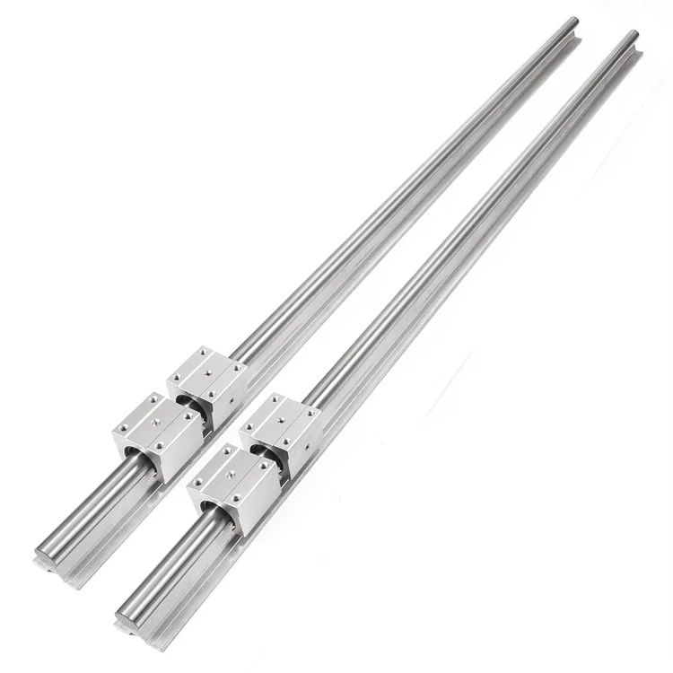 Cylindrical aluminum bracket linear guide rail optical axis slide rail slider SBR20UU SBR25UU SBR30UU SBR35UU SBR40UU