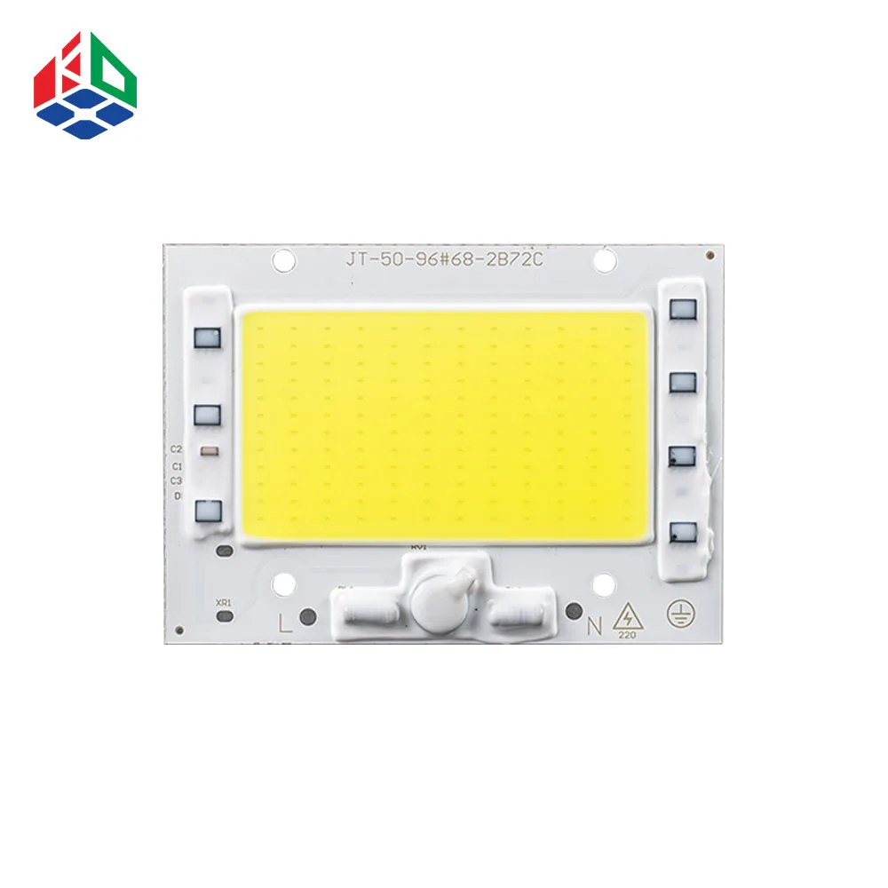  OEM DOB LED Chip AC220V 50W 100W 150W 200W 100LM/W DIY for flood light 2.5KV surge Protection led