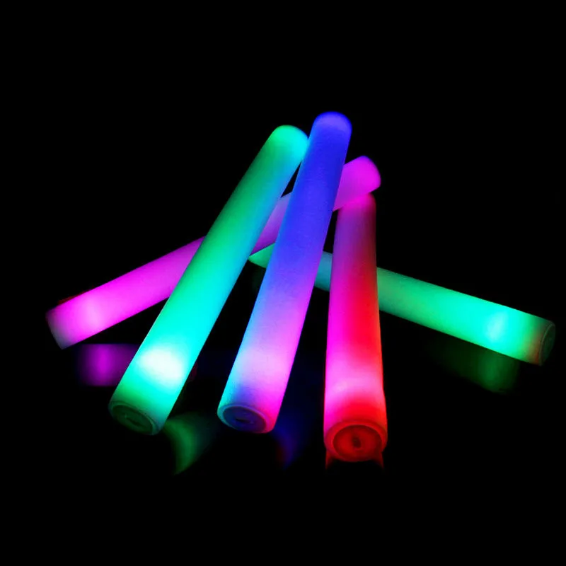 Светящаяся трубка Nicro Cheer Rgb для диджея ночного клуба концерта игрушечные светящиеся палочки светодиодная подсветка из пенопласта товары