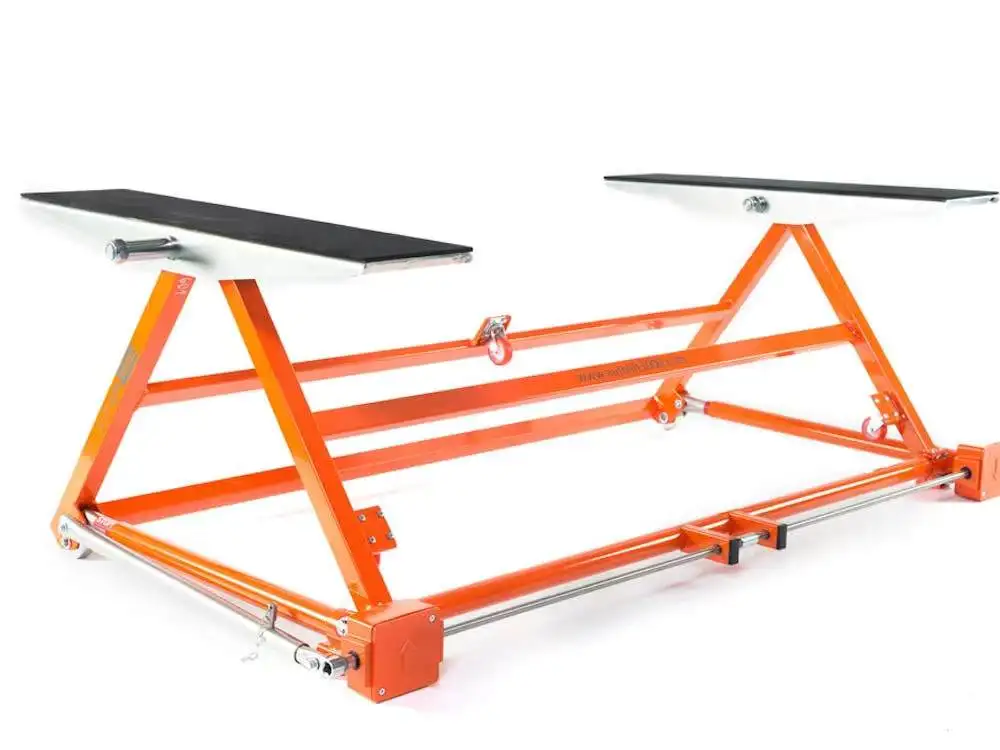 Fostar ISO CE Mobile Car Hoist Automobile mobile elevator production Hydraulic Electric Auto 2500KG Motor Scissor Lift Portable