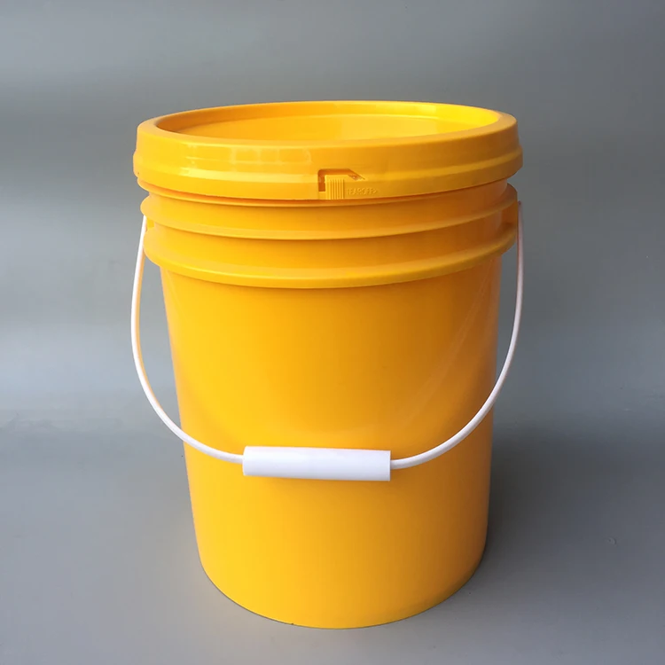high quality Recyclable Food grade Large capacity industry Water food plastic paint bucket paint barrel custom 5 gallon bucket