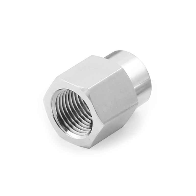 316SS Swagelok Type Socket Weld Female Fitting 1/2' FNPT x 1/2' OD Tube Socket Weld Connector