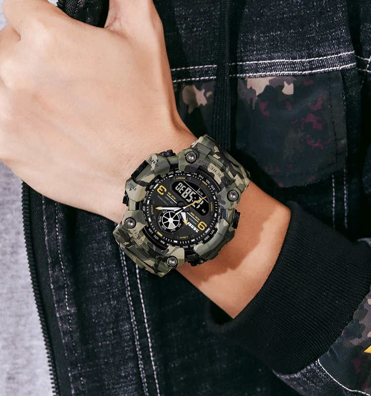 SKMEI 1818 Wholesale Popular Men Sports Quartz Wrist Watches Waterproof Luxury Digital Watches