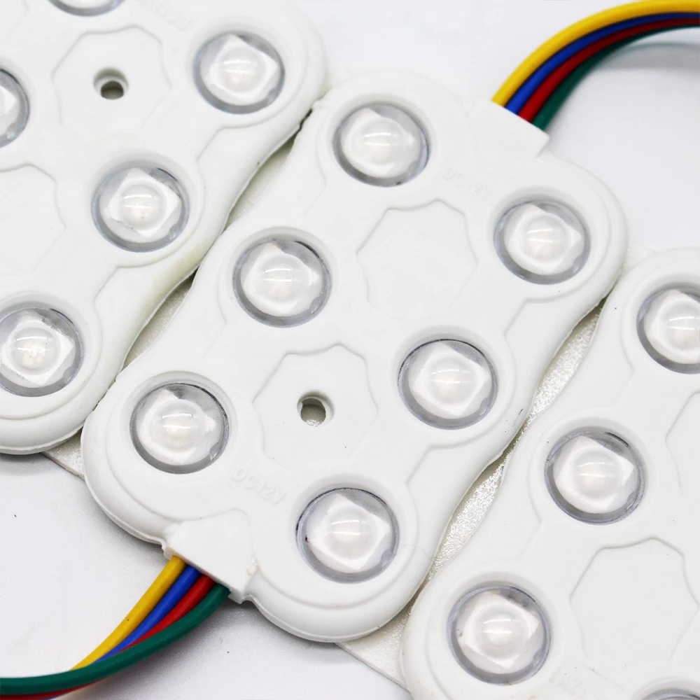 SMD5050 LED Modul light DC12V Waterproof IP65 Outdoor RGB Led Injection Module for advertising sign Light