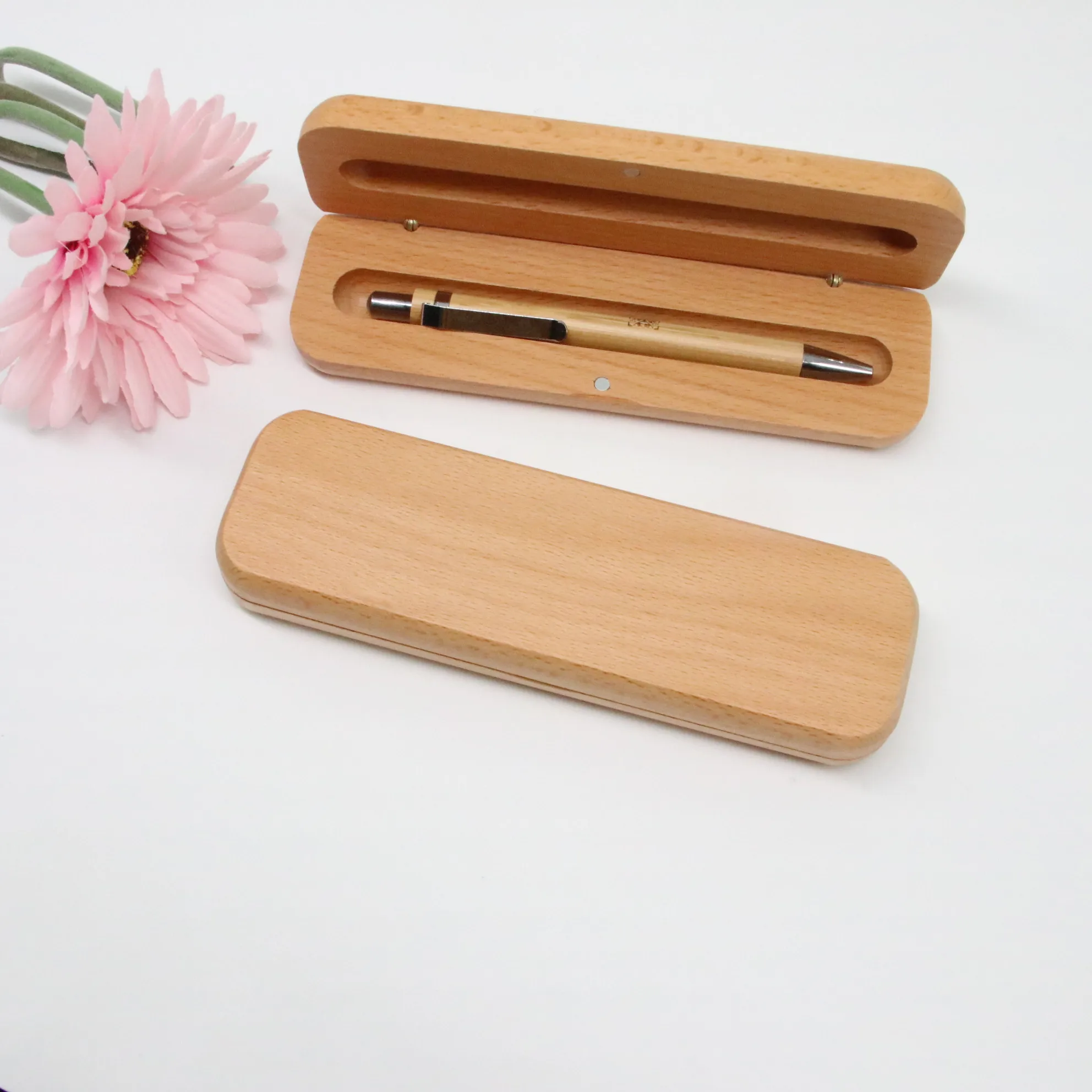 bamboo pen set 	 eco custom pens  wooden pen with wooden box