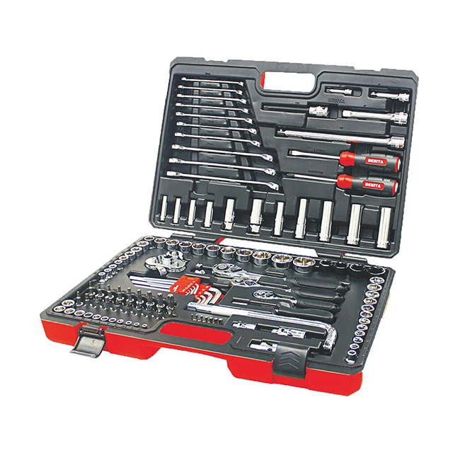 121pcs Metric Germany Workshop Hand Tool Set Professional Toolbox