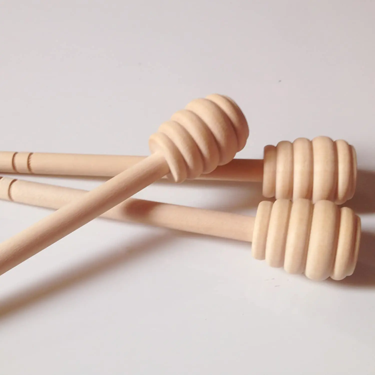 6-дюймовая мини-ковша мед палочки пчелиные соты Stick ложка для меда сбора распределяя моросящего