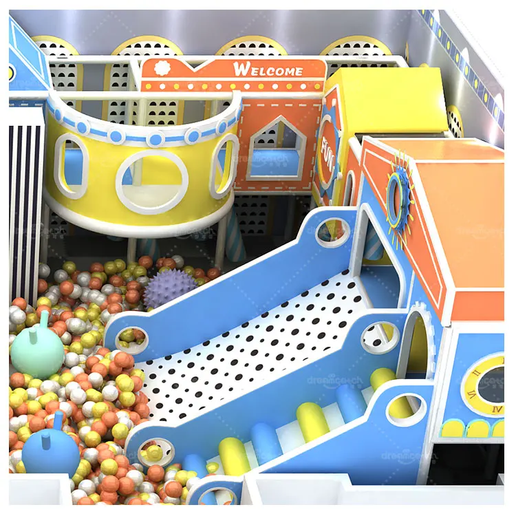 Custom kindergarten nursery soft play indoor playground equipment kids indoor playground