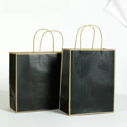 Оптовая продажа, коричневый пакет из крафт-бумаги, 100 шт., экологически чистый, принимаем Индивидуальные Упаковочные пакеты