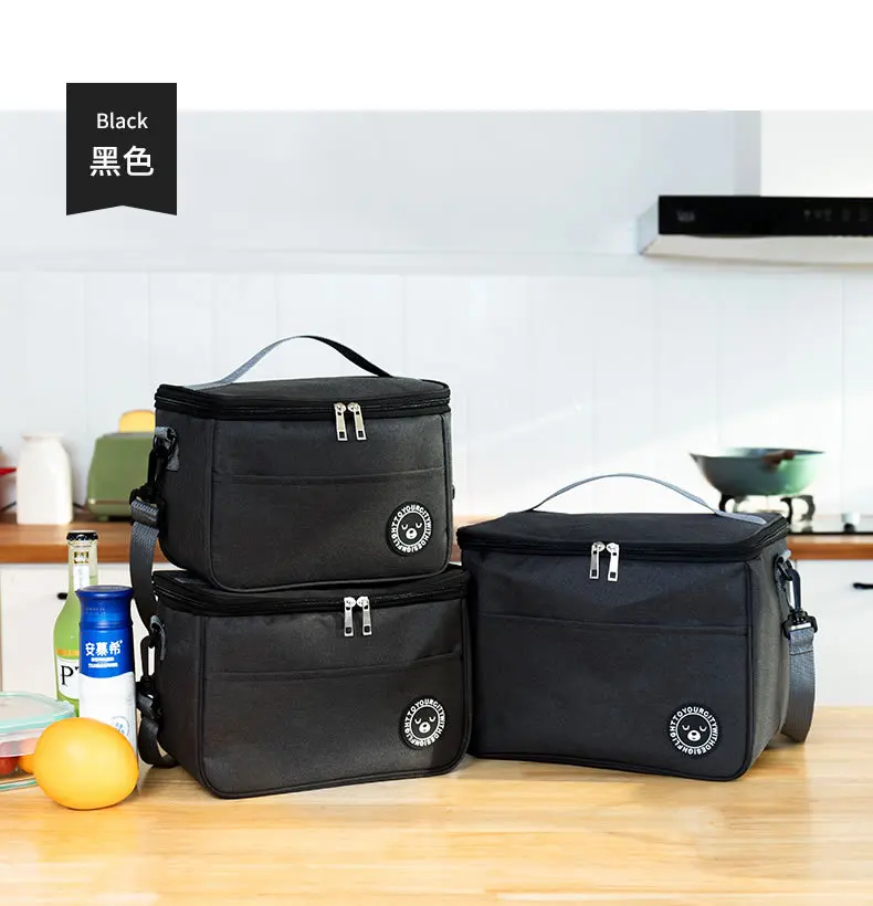 Portable Picnic Bag Insulated thermo bag insulated Pouch School Food Storage lunch cooler Bags