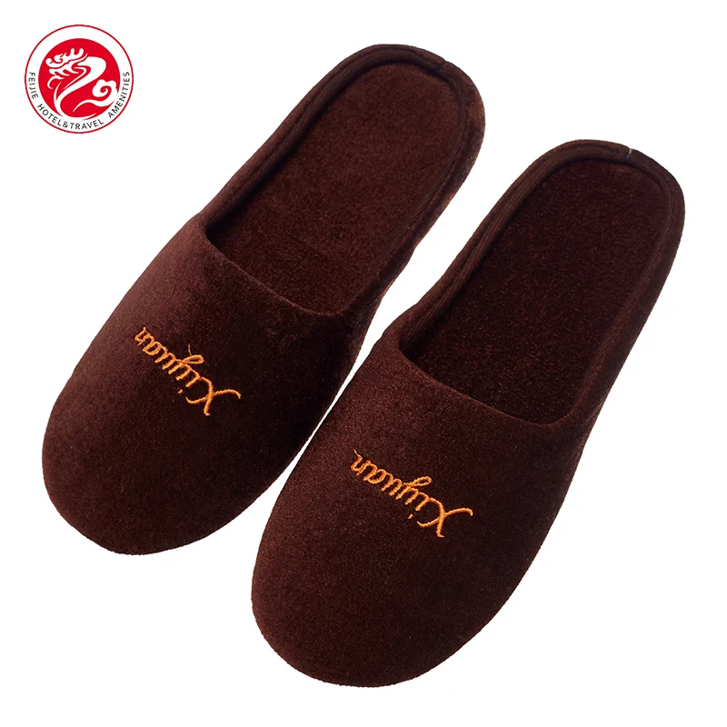 Отельная спальная Противоскользящие тапочки для отеля