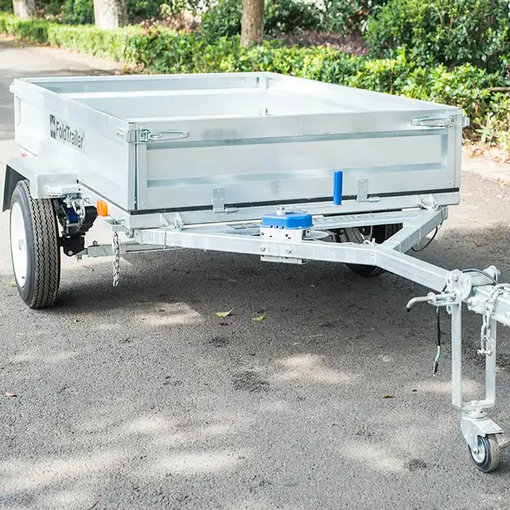 LightWeight Aluminum 6 x 4 Galvanised Transportation Trailer and Car Use Folding Utility Trailer For Sale