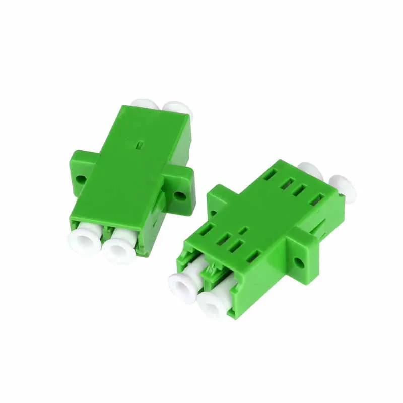 2 Port core Dual LC PC UPC APC SM Duplex Fiber Optic Adapter