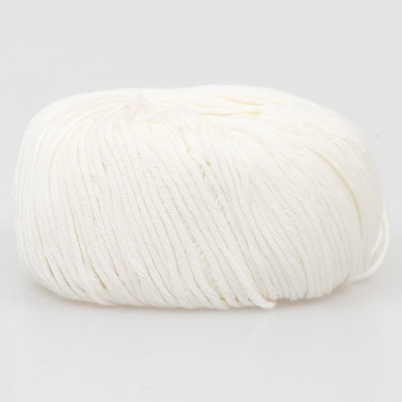 Wholesale 10 ply 50g Ball Crochet Hand Knitting 100% Cotton Yarn Hats Blanket Shoes Weaving Sweater Baby Yarns