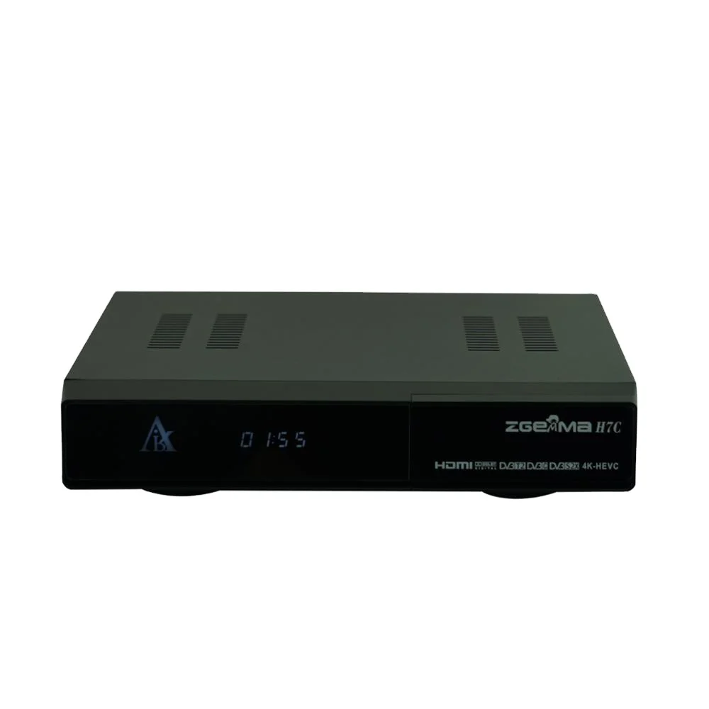 ZGEMMA H7C Satellite Tv Receiver DVB-S2/S2X+2*DVB-T2/C Triple Tuners Equipped with Enigma2 Linux Operating System Set Top Box