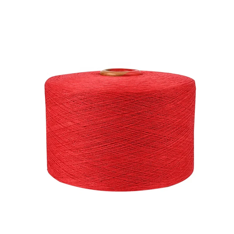 
Bulk Cheap Cotton Polyester Blended Open-end Recycled Yarn for Knitting 