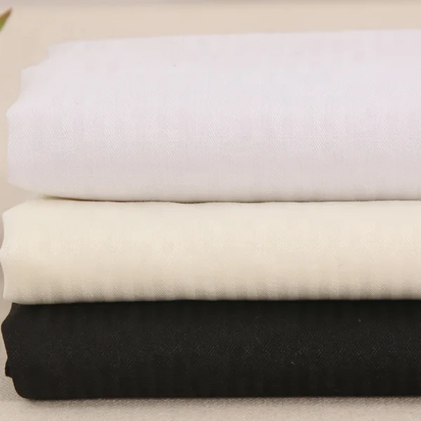 Cheap and useful 100% polyester herringbone pocket fabric textile 144/145cm