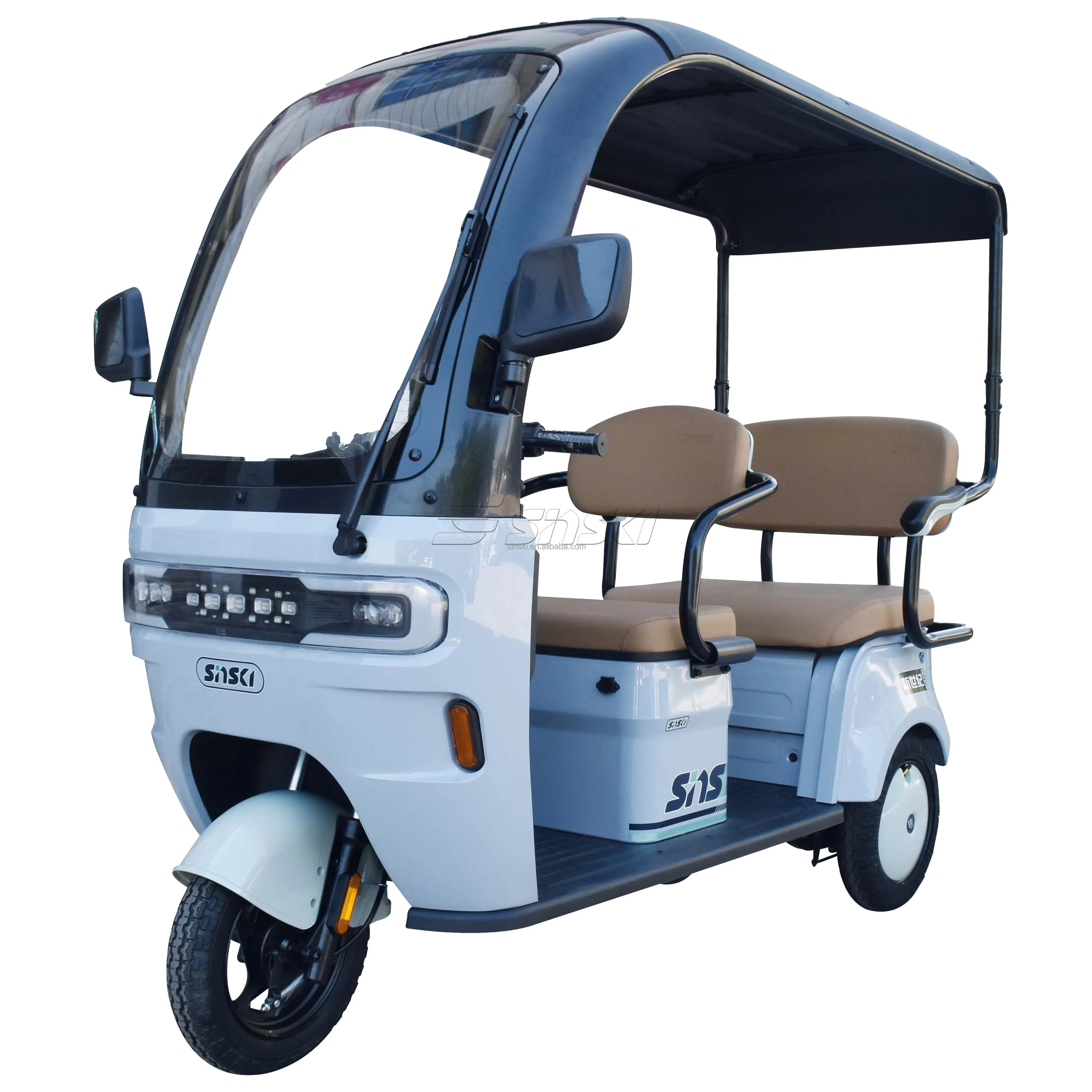 Electric Passenger Tricycle Cargo Trike With Two Seats New Three Wheel Adult motorcycle Fashionable Leisure Electric Tricycles