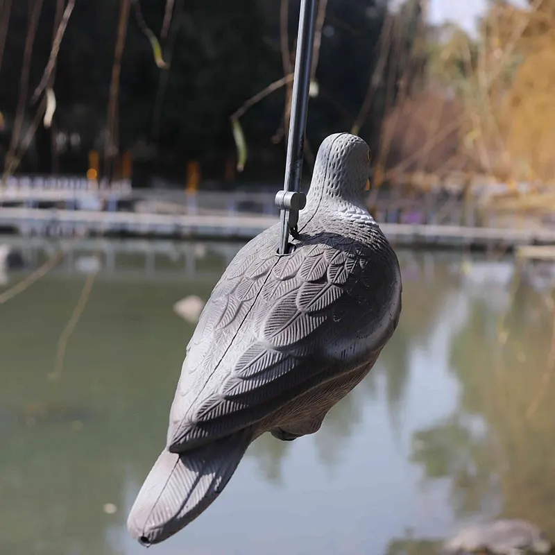 30*11.5*12 Acceptable Sustainable Birds pigeon PE Solar Eagle Decoy Bird Sacre for Animal Control