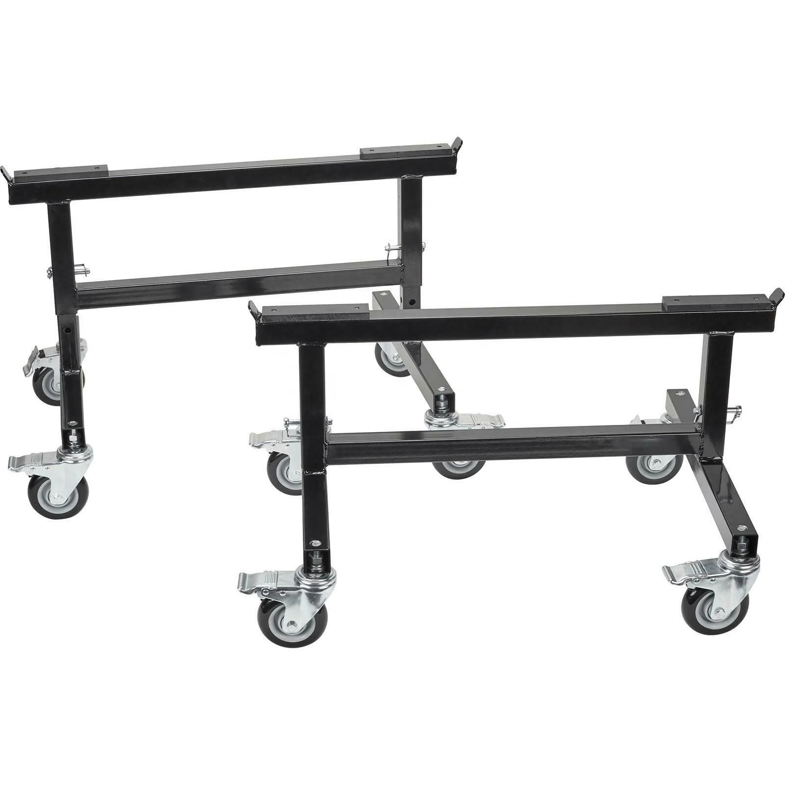 1,000lbs Loading Capacity Portable Adjustable Sprint Car Dolly Midget Car Chassis Stands