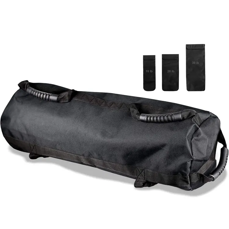 Heavy duty exercise training weight bags gym crossfitness sandbag workout bags with filler bags