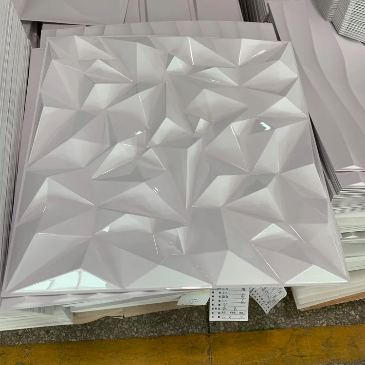 KASARO 3d Pvc Custom Wall Panels Interior Wall Board Panel Pvc For Apartment Decoration